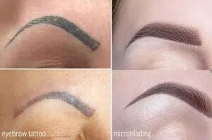 تفاوت کاشت ابرو با تتو و میکروبلیدینگ